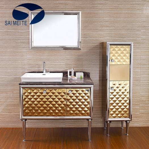 Hot Products Wholesale Modern Waterproof Single Sink Bathroom Vanity